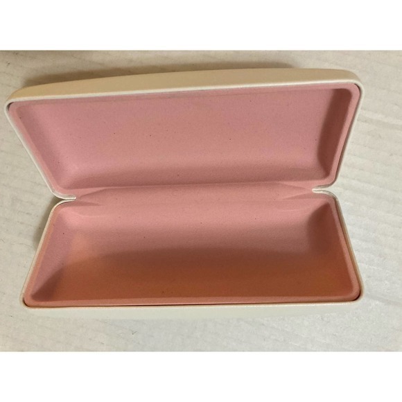 White Juicy Couture Brand Eyeglasses Sunglasses Hard‎ Case Y2K - Picture 3 of 3